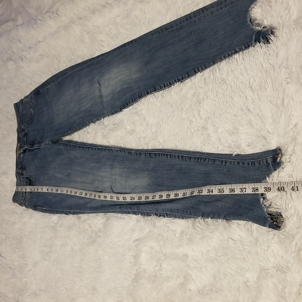 DL1961 Florence Ankle Skinny Mid Rise Instasculpt Moore Size 28 Color Light Blue - Picture 2 of 11